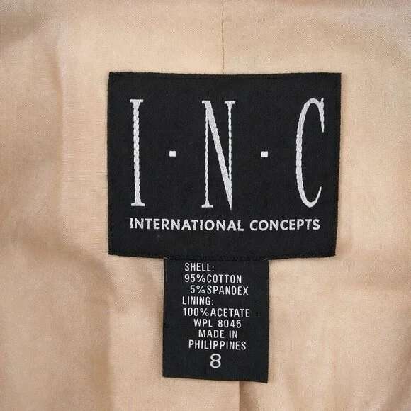 I.N.C Jacket - Picture 3 of 8